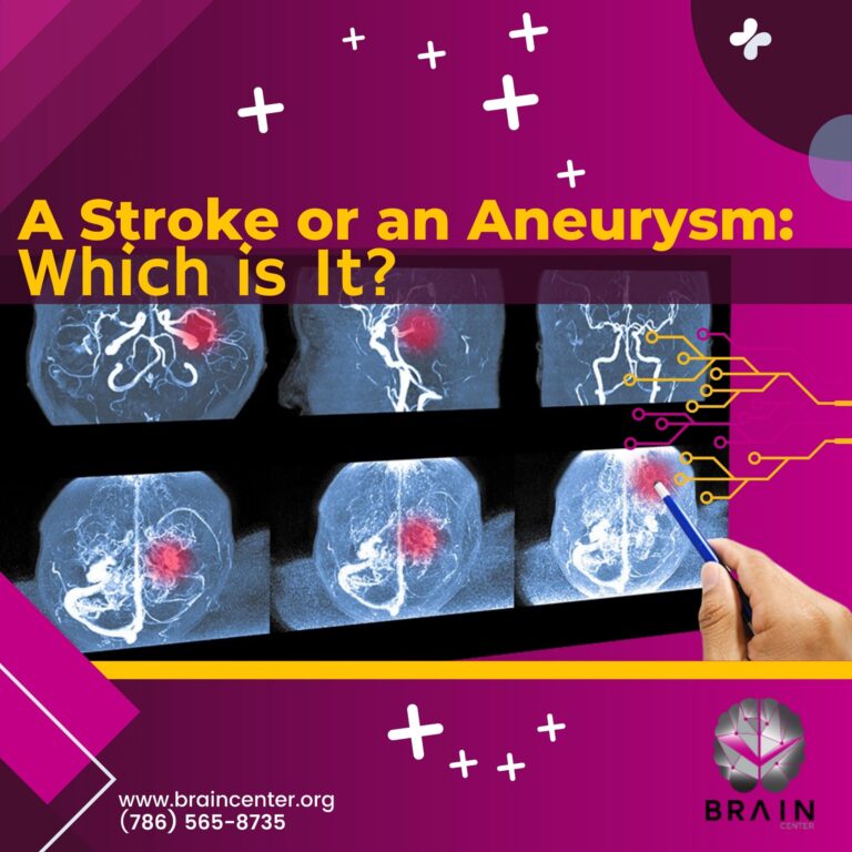 A Stroke or An Aneurysm: Which Is It?
